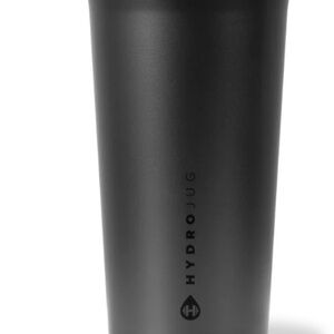 HydroJug Black Stainless Steel SHKR bottle